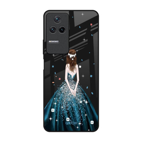 Queen Of Fashion Poco F4 5G Glass Back Cover Online