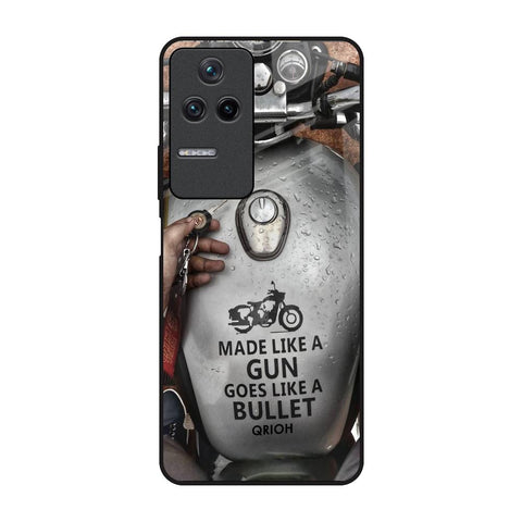 Royal Bike Poco F4 5G Glass Back Cover Online