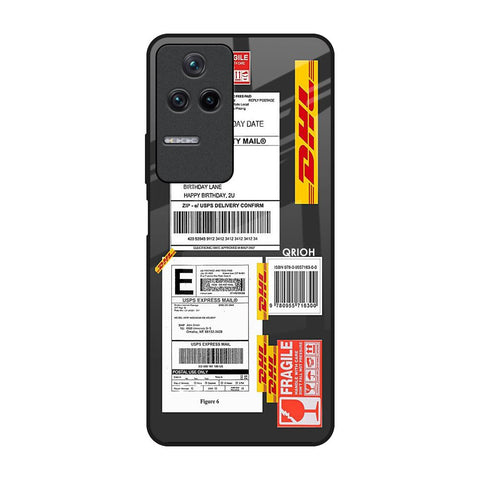 Cool Barcode Label Poco F4 5G Glass Back Cover Online