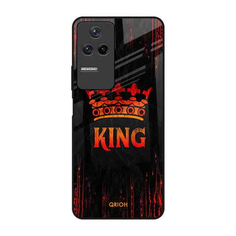 Royal King Poco F4 5G Glass Back Cover Online