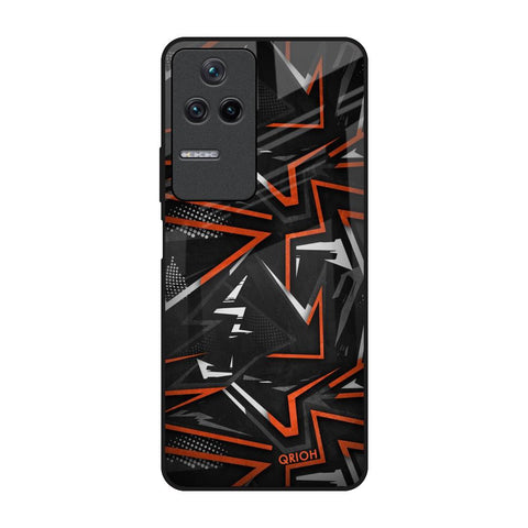 Vector Art Poco F4 5G Glass Back Cover Online