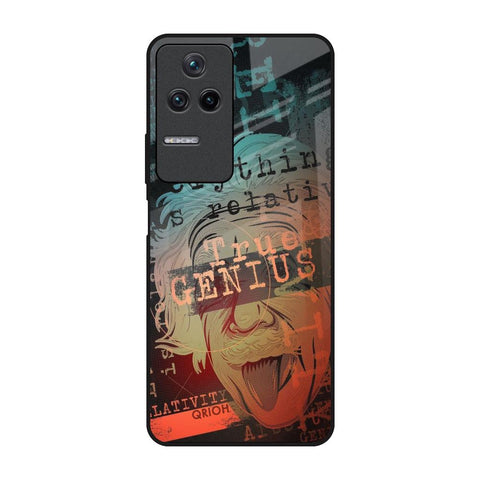 True Genius Poco F4 5G Glass Back Cover Online