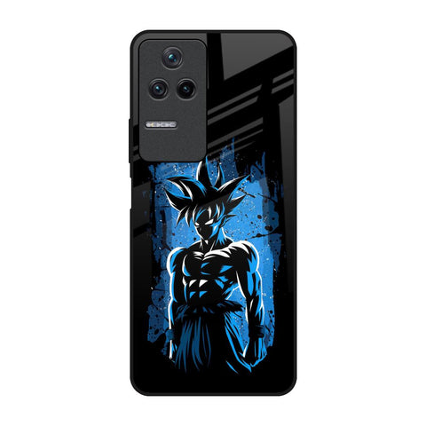 Splatter Instinct Poco F4 5G Glass Back Cover Online