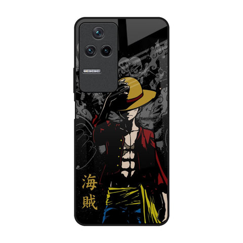 Dark Luffy Poco F4 5G Glass Back Cover Online