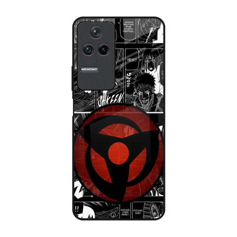 Sharingan Poco F4 5G Glass Back Cover Online