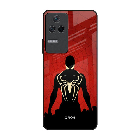 Mighty Superhero Poco F4 5G Glass Back Cover Online