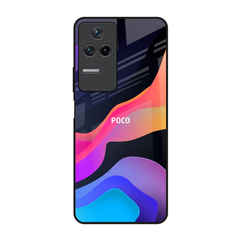 Colorful Fluid Poco F4 5G Glass Back Cover Online