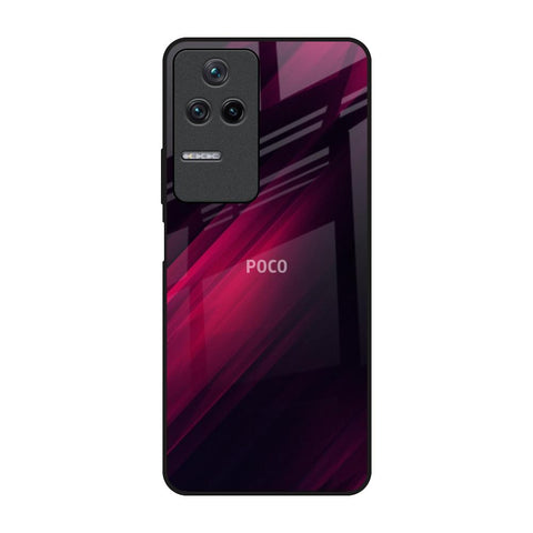 Razor Black Poco F4 5G Glass Back Cover Online