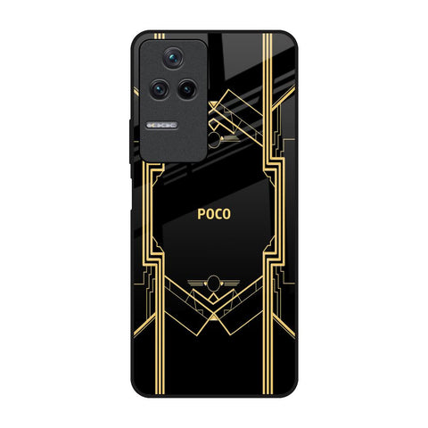Sacred Logo Poco F4 5G Glass Back Cover Online