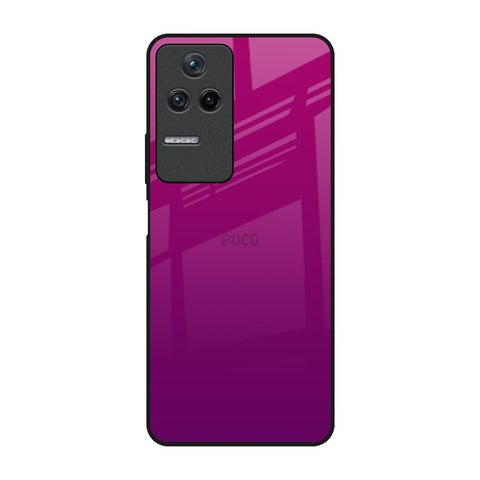 Magenta Gradient Poco F4 5G Glass Back Cover Online