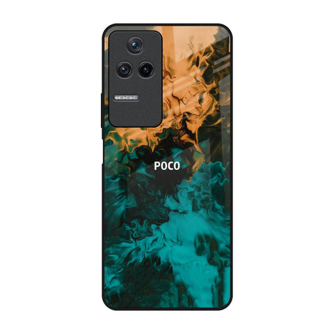 Watercolor Wave Poco F4 5G Glass Back Cover Online