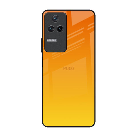 Sunset Poco F4 5G Glass Back Cover Online