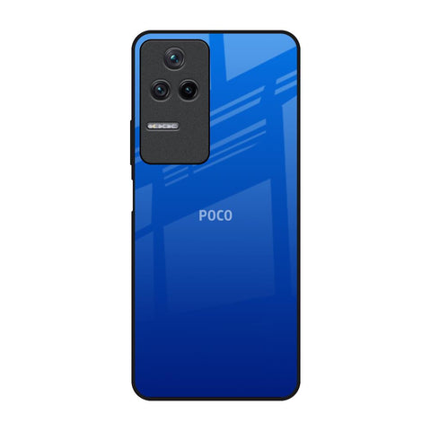 Egyptian Blue Poco F4 5G Glass Back Cover Online