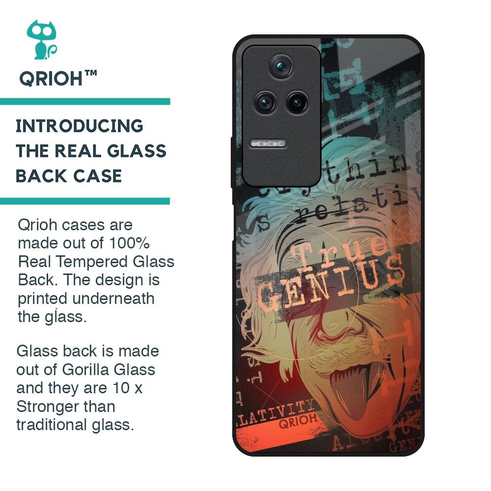 True Genius Glass Case for Poco F4 5G