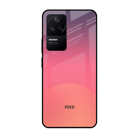 Sunset Orange Poco F4 5G Glass Cases & Covers Online