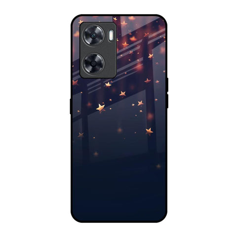 Falling Stars Oppo A57 4G Glass Back Cover Online