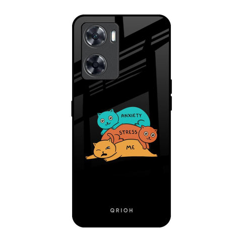 Anxiety Stress Oppo A57 4G Glass Back Cover Online