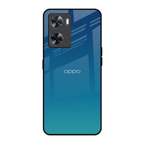 Celestial Blue Oppo A57 4G Glass Back Cover Online