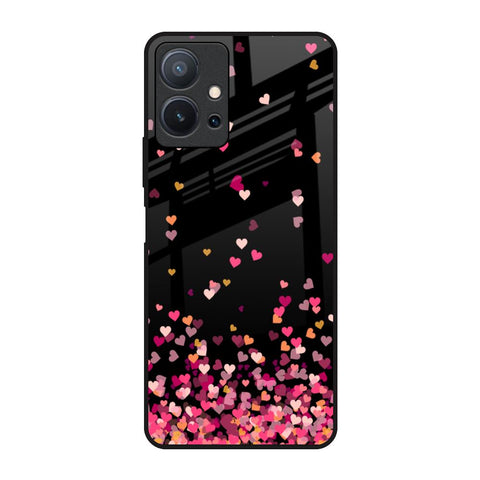 Heart Rain Fall Vivo T1 5G Glass Back Cover Online