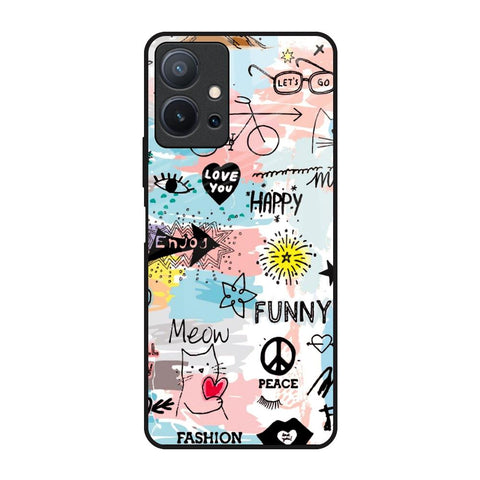 Just For You Vivo T1 5G Glass Back Cover Online