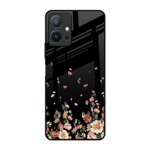 Floating Floral Print Vivo T1 5G Glass Back Cover Online