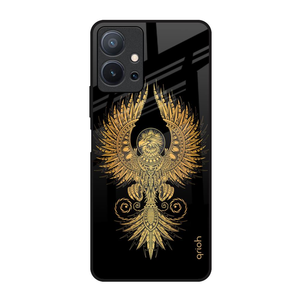 Mythical Phoenix Art Vivo T1 5G Glass Back Cover Online