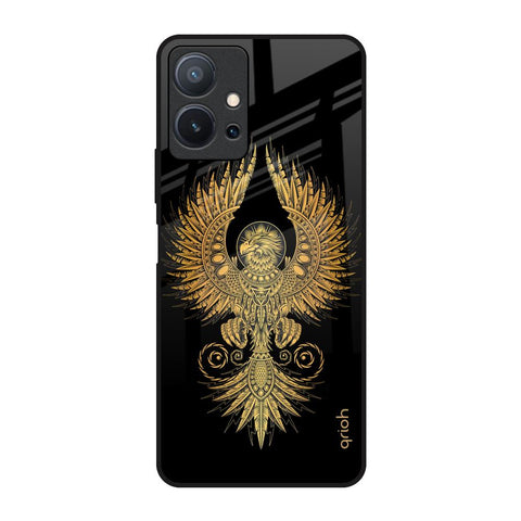 Mythical Phoenix Art Vivo T1 5G Glass Back Cover Online