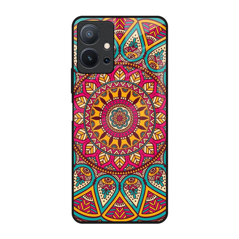 Elegant Mandala Vivo T1 5G Glass Back Cover Online