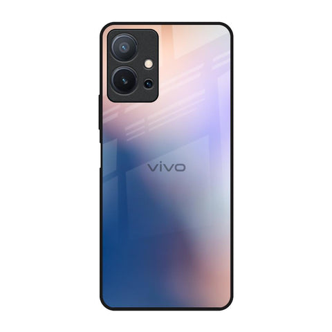 Blue Mauve Gradient Vivo T1 5G Glass Back Cover Online