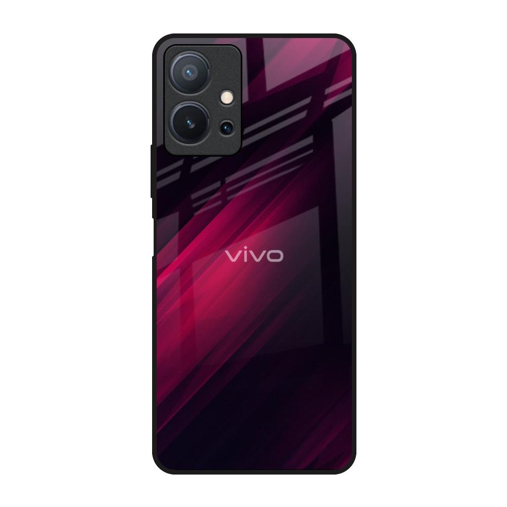 Razor Black Vivo T1 5G Glass Back Cover Online