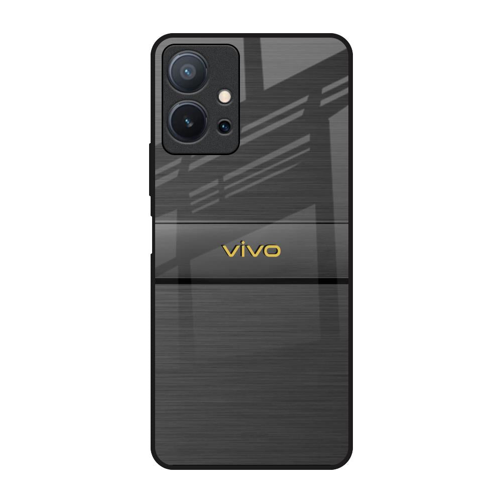 Grey Metallic Glass Vivo T1 5G Glass Back Cover Online