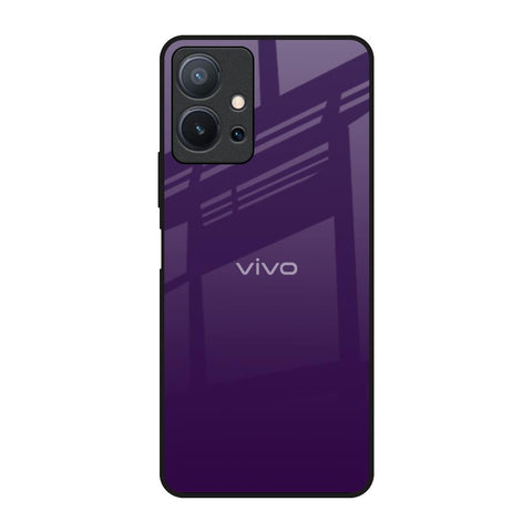 Dark Purple Vivo T1 5G Glass Back Cover Online