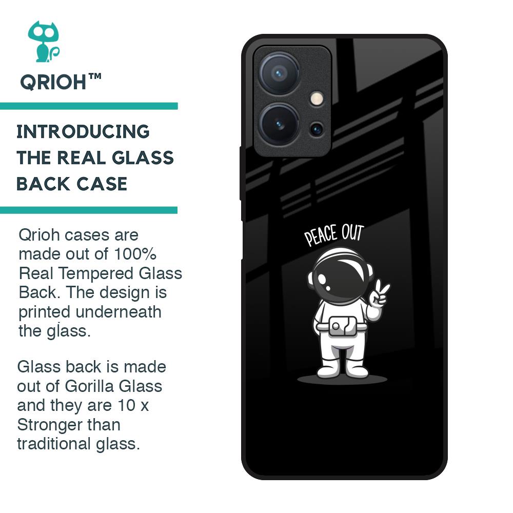 Peace Out Astro Glass Case for Vivo T1 5G
