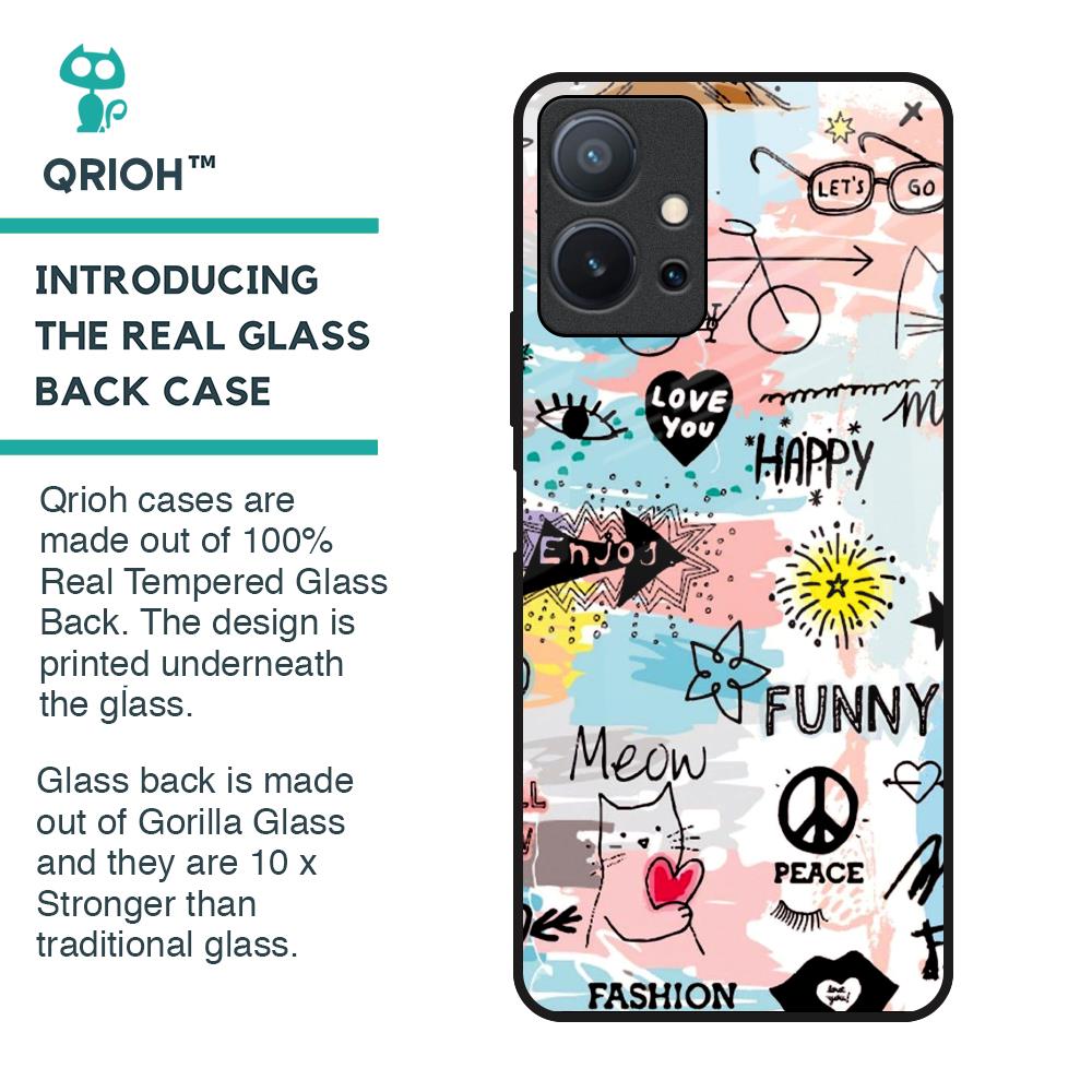 Just For You Glass Case For Vivo T1 5G