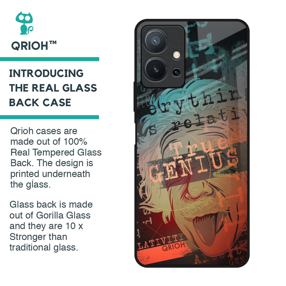 True Genius Glass Case for Vivo T1 5G