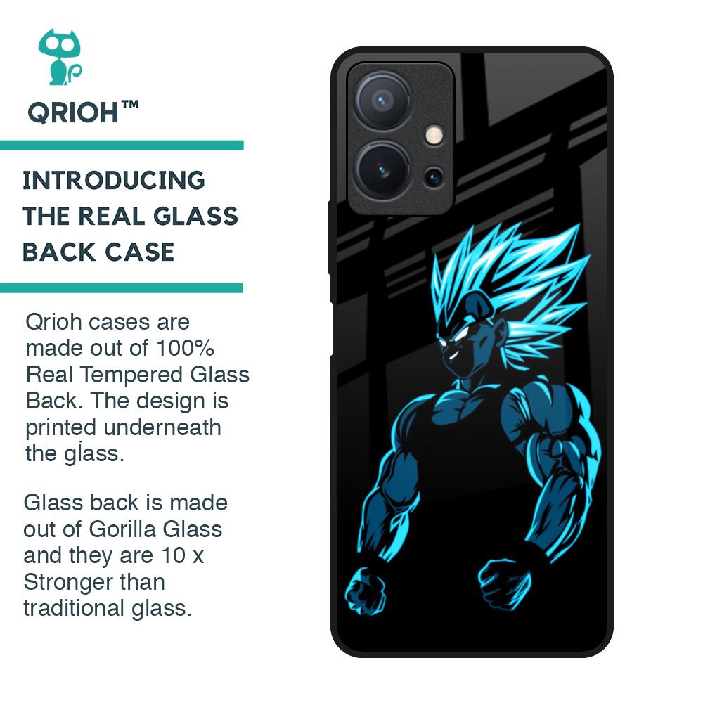 Pumped Up Anime Glass Case for Vivo T1 5G