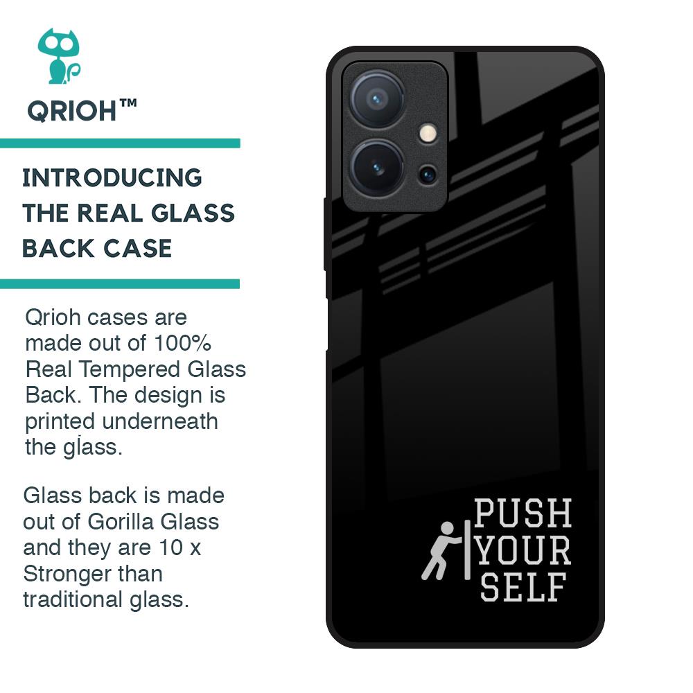 Push Your Self Glass Case for Vivo T1 5G