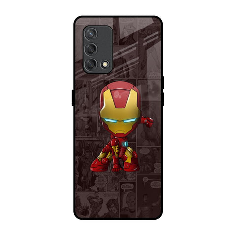 Angry Baby Super Hero Oppo F19s Glass Back Cover Online