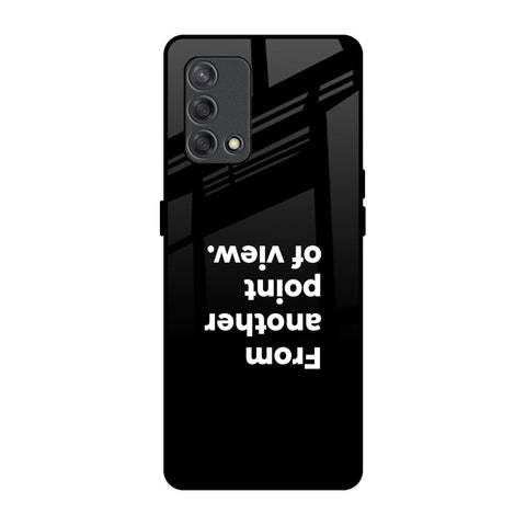 Motivation Oppo F19s Glass Back Cover Online