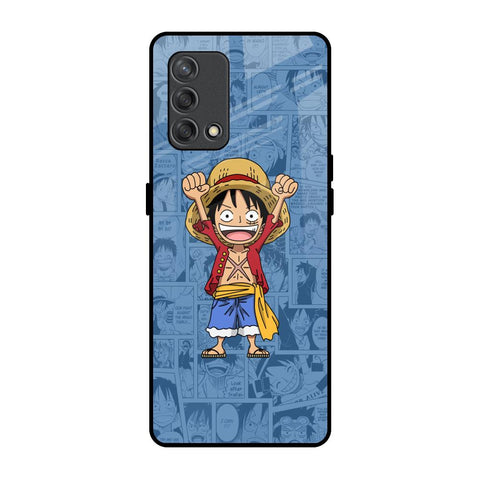 Chubby Anime Oppo F19s Glass Back Cover Online