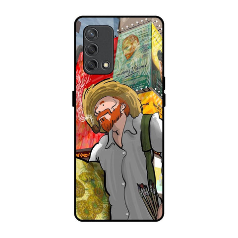 Loving Vincent Oppo F19s Glass Back Cover Online