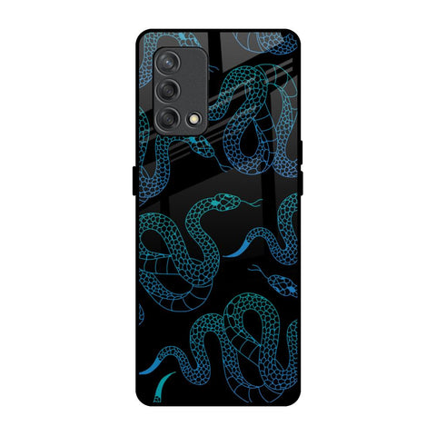 Serpentine Oppo F19s Glass Back Cover Online