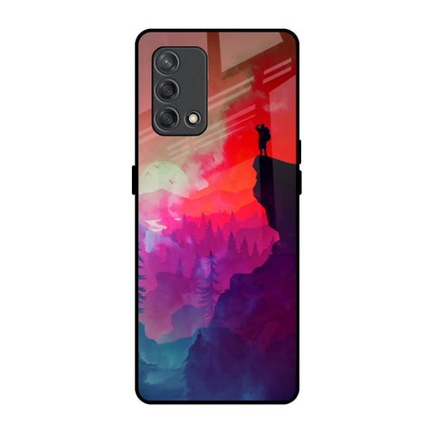 Dream So High Oppo F19s Glass Back Cover Online