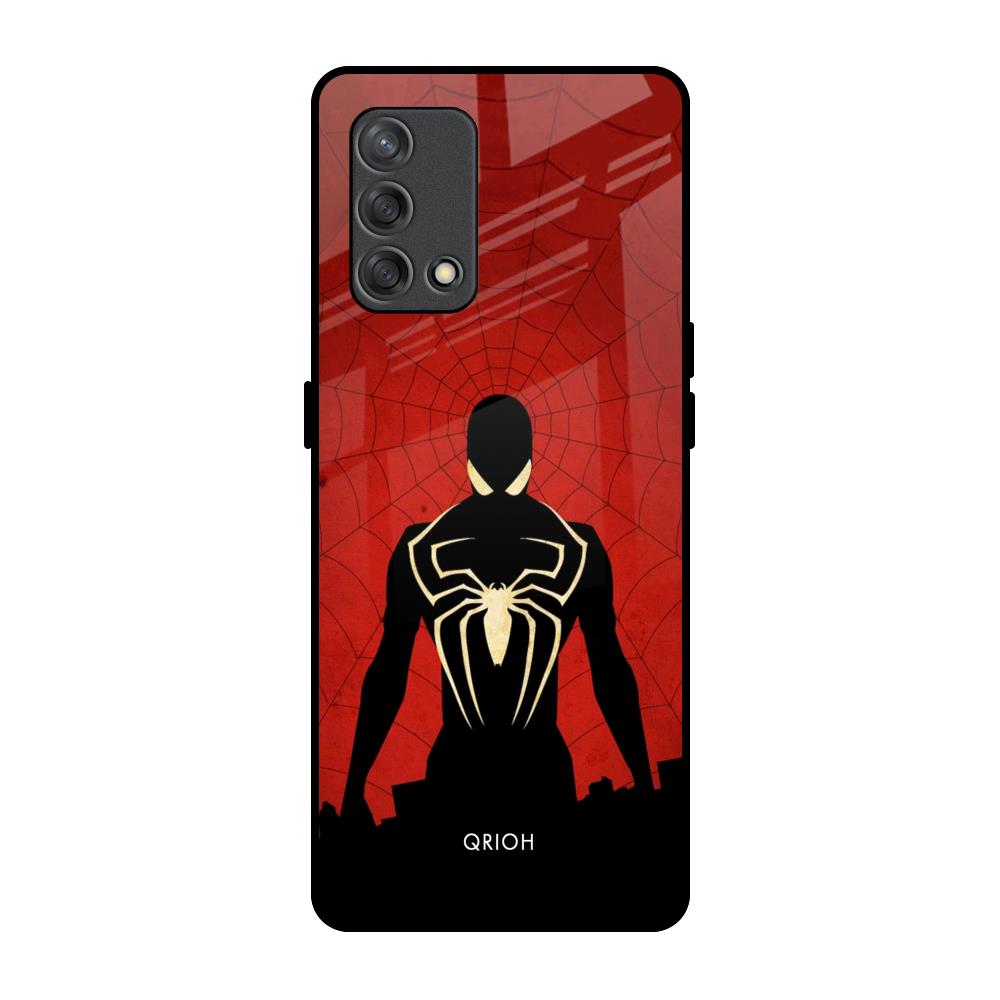 Mighty Superhero Oppo F19s Glass Back Cover Online