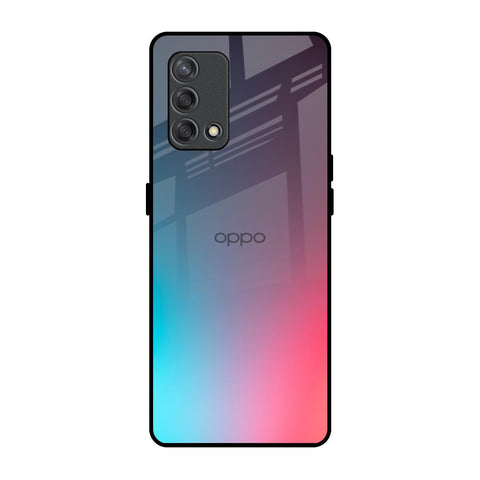 Rainbow Laser Oppo F19s Glass Back Cover Online