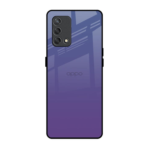 Indigo Pastel Oppo F19s Glass Back Cover Online