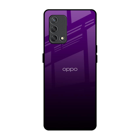 Harbor Royal Blue Oppo F19s Glass Back Cover Online