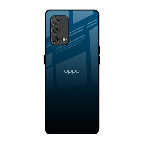 Sailor Blue Oppo F19s Glass Back Cover Online