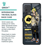 Cool Sanji Glass Case for Oppo F19s