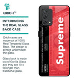 Supreme Ticket Glass Case for Oppo F19s